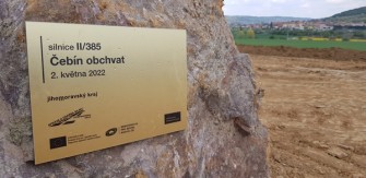 obchvat cebina mapa jmk